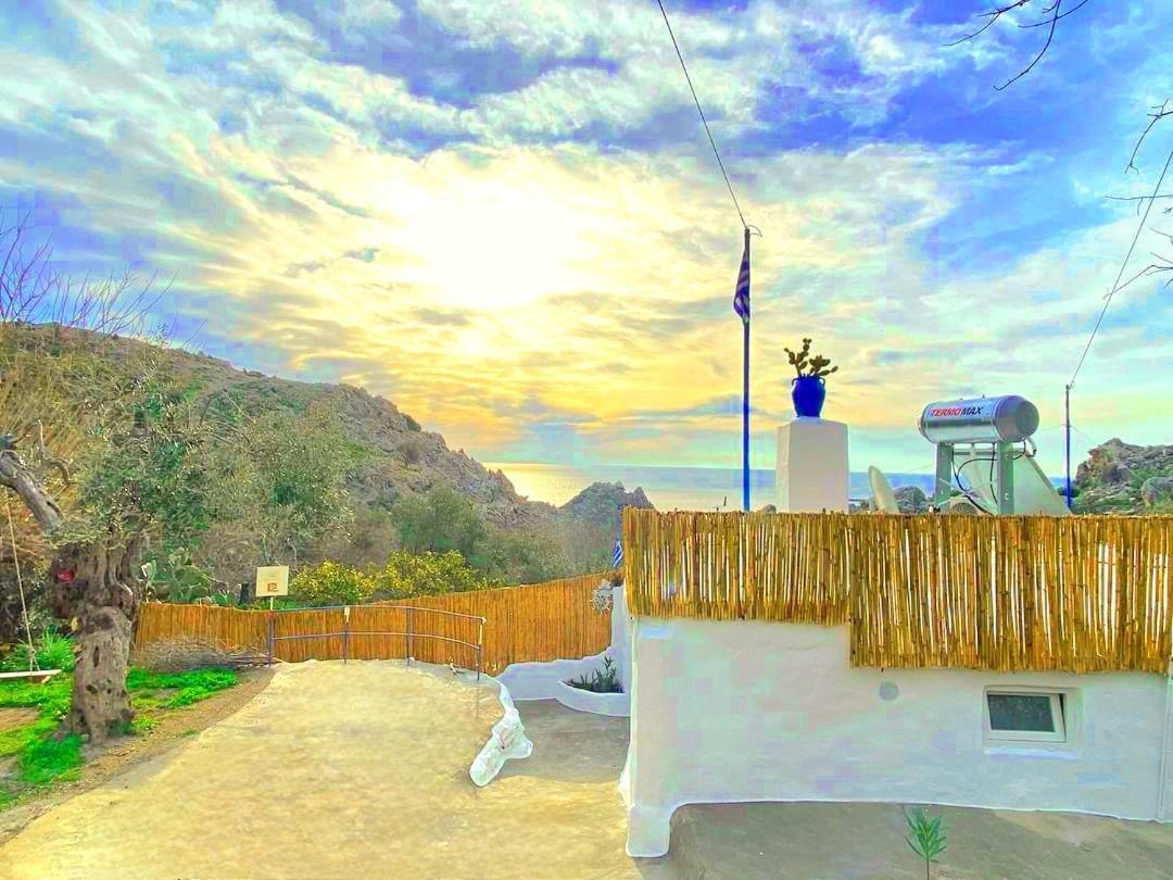 Aegean Serenity - Sea View Retreat 아크앤젤로스 외부 사진