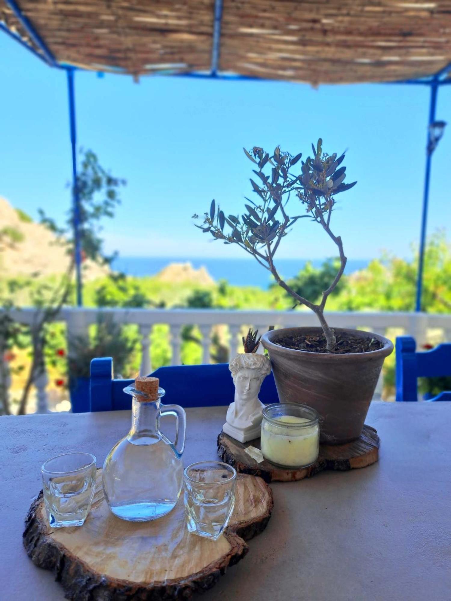 Aegean Serenity - Sea View Retreat 아크앤젤로스 외부 사진